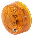 Peterson LumenX LED Clearance and Side Marker Trailer Light - Submersible - Round - Amber Lens