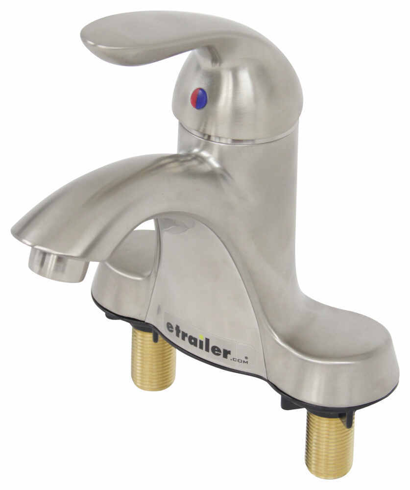 Compare Phoenix Faucets Vs Etrailer Com Phoenix Faucets 4 Single Handle Rv Bathroom Faucet Brushed Nickel Finish Pf232421