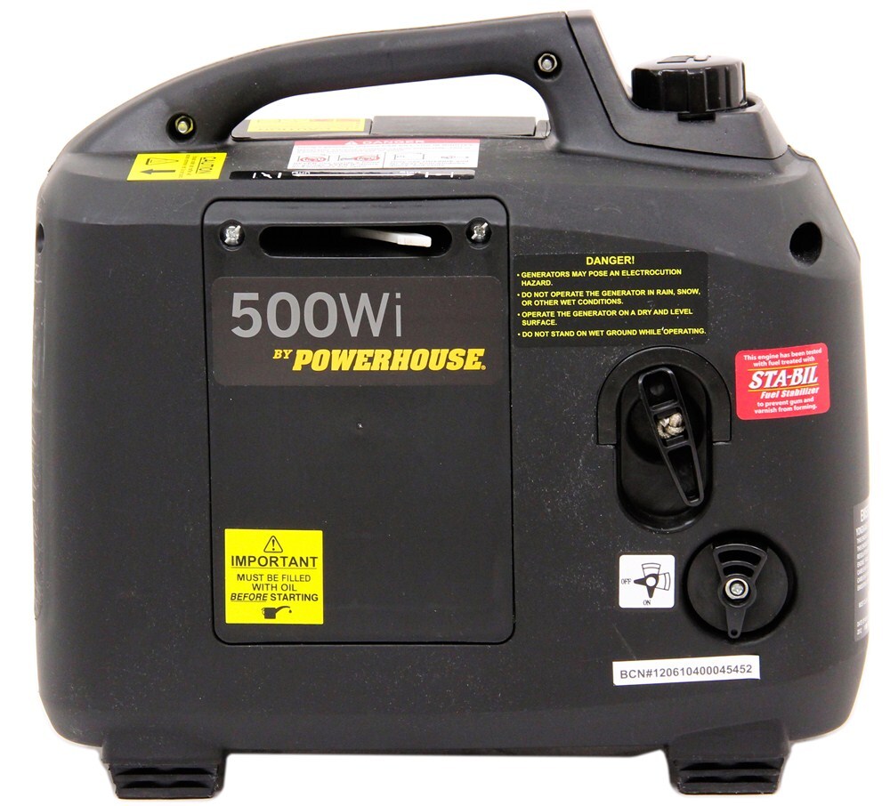 Powerhouse 500Wi 500Watt Inverter Generator  Portable  Gas  120