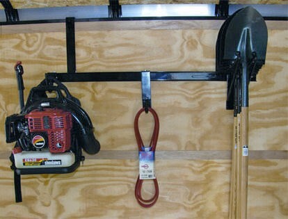 Pack'Em Rack for Enclosed Trailers - Holds 1 Blower, 1
