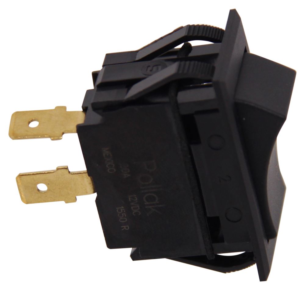 Pollak Universal-design Rocker Switch - Spst - On-off
