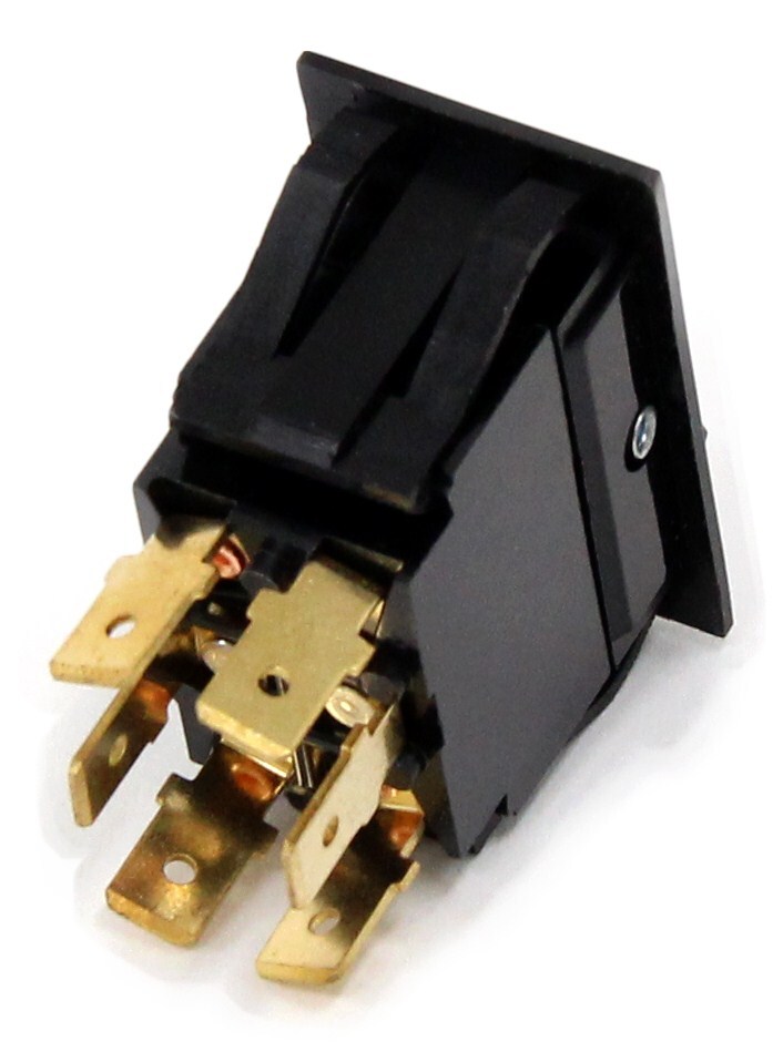 Universal-design Rocker Switch - Dual Actuators