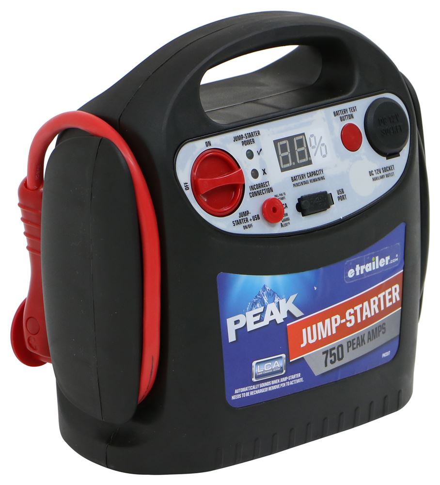 Peak Performance Jump Starter - 750 Amps Peak Performance Jumper Cables