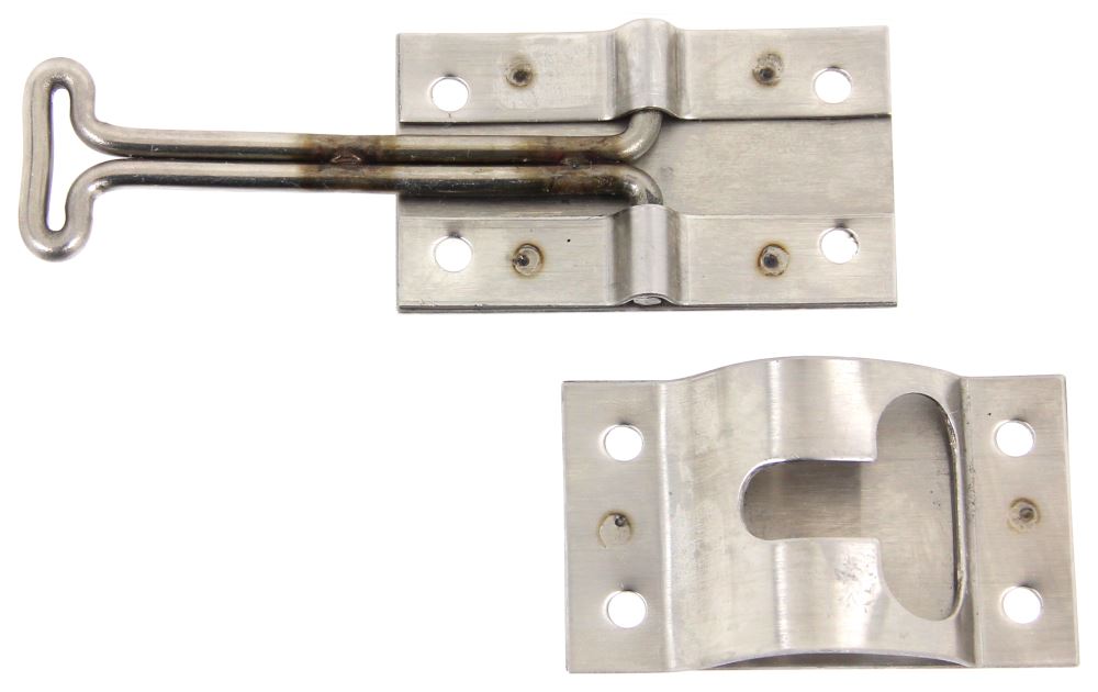 Hook And Keeper For Enclosed Trailer Door Stainless Steel 4