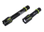 FirePoint X Tactical Flashlight Set - Lithium Ion - USB Rechargeable - 8" & 6-3/4" Long