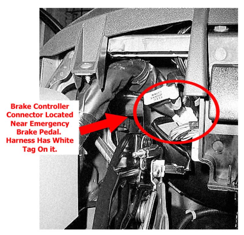 installing 7 way trailer connector and brake controller on installing 7 way trailer connector and brake controller on