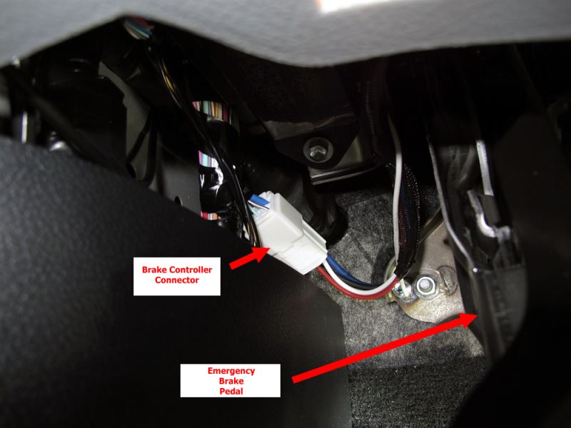 Wiring Adapter to Install Hopkins Agility Brake Controller ... tundra hitch wiring diagram 