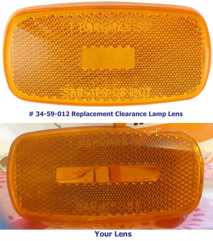 Replacement Lens for Bargman 59 Series Clearance Lamp | etrailer.com T Bargman 59 Sae A P2 83