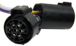 trailer connector for 2016 volkswagen touareg with factory trailer 4-Way Trailer Light Diagram click to enlarge