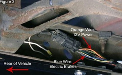 Adding a 7-Way Trailer Connector to a 2010 Ford F-150 with ... 2001 ford f 150 trailer brake wiring diagram 
