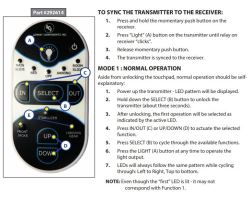 How to Sync the Linc Analog Remote Part # LC292614 | etrailer.com