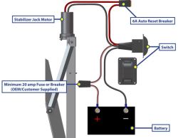 Electric Trailer Tongue Jack Wiring Diagram