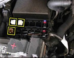 Fuse Box Location for Installation of Curt Relay Kit for ... 2013 nissan frontier fuse box diagram 