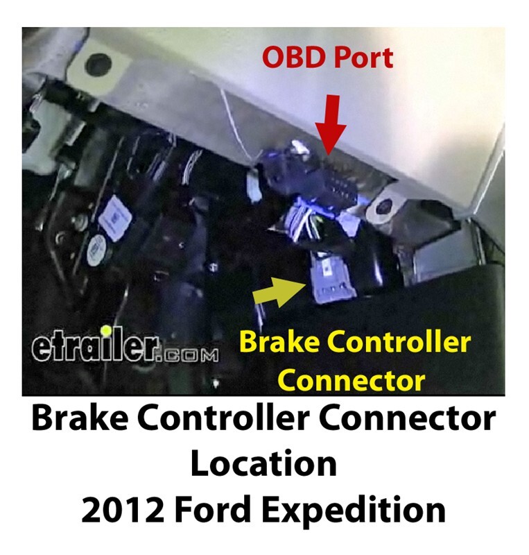 7 Blade Trailer Plug >> Installing Brake Controller on 2012 Ford Expedition | etrailer.com 7 Blade Trailer Plug >> Installing Brake Controller on 2012 Ford Expedition | etrailer.com