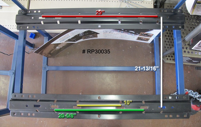 Types Of Trailer Hitches >> Fifth Wheel Rail Spacing and Available Fifth Wheel Hitch ... Types Of Trailer Hitches >> Fifth Wheel Rail Spacing and Available Fifth Wheel Hitch ...