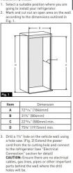 Cutout Dimensions for Furrion 14 Cu Ft 4-Door RV Refrigerator ...