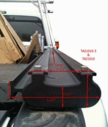 TracRac G2 Bed Rail Dimensions for a 2012 Ford F-250 or F ...