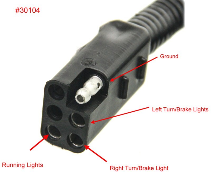 Troubleshooting 4-way Wiring on a 2001 Ford F-150 and 6 ... 6 way square trailer wiring diagram 