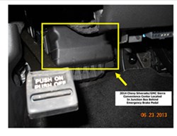 Brake Controller Installation-2014 Chevy Silveardo ... 2012 chevy traverse trailer wiring 