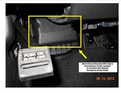 How Does the Pod Trailer Brake Controller Install on a ... 2005 dakota radio wiring diagram 