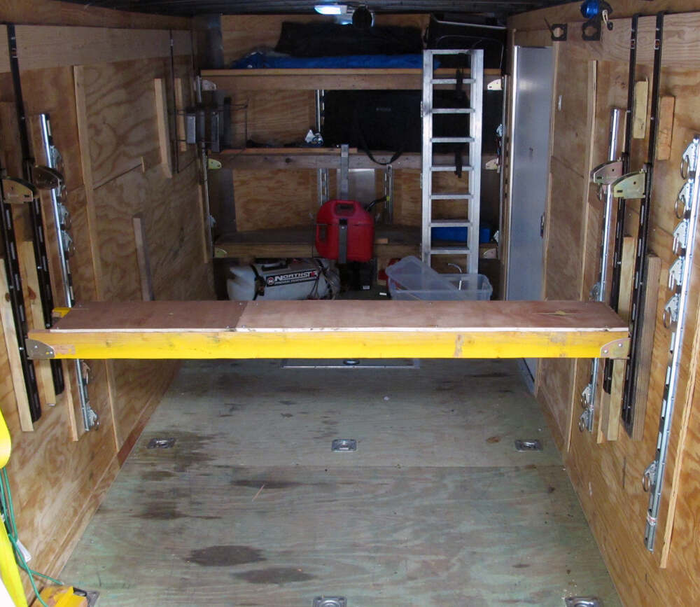 Enclosed Trailer Shelving >> Rack Em Shelf Kit For Enclosed Trailers Rackem Trailer Cargo Enclosed Trailer Shelving >> Rack Em Shelf Kit For Enclosed Trailers Rackem Trailer Cargo