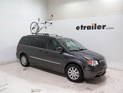 Roof-Mounted Bike Rack on Minivan