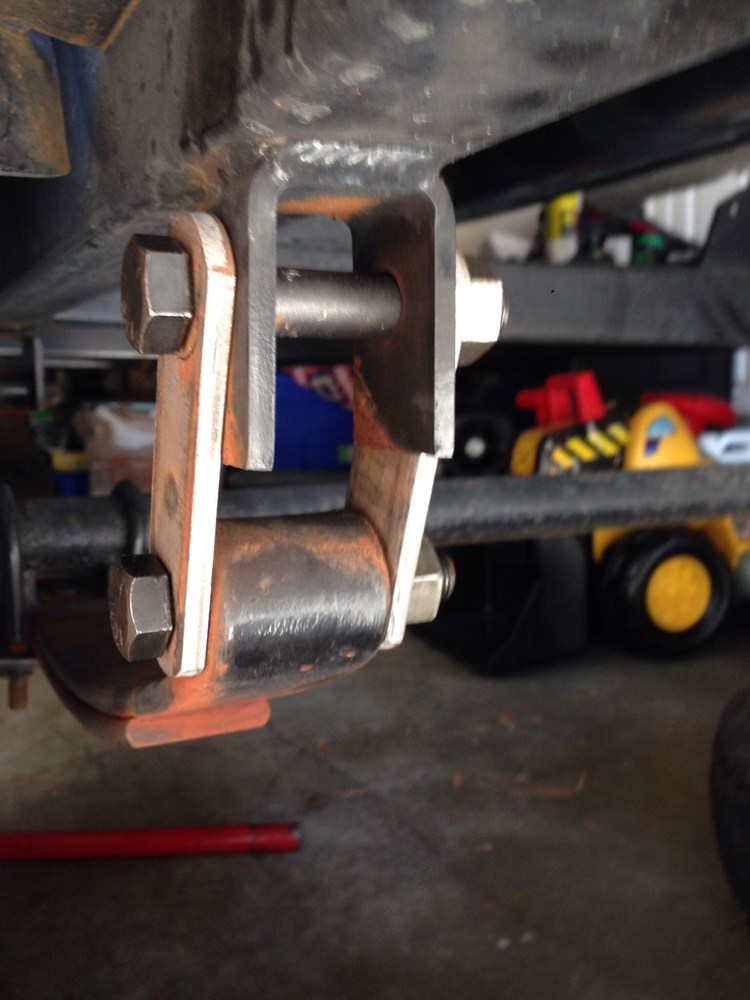 Shackle Strap 23/4" Long TruRyde Trailer Leaf Spring Suspension TRSL275