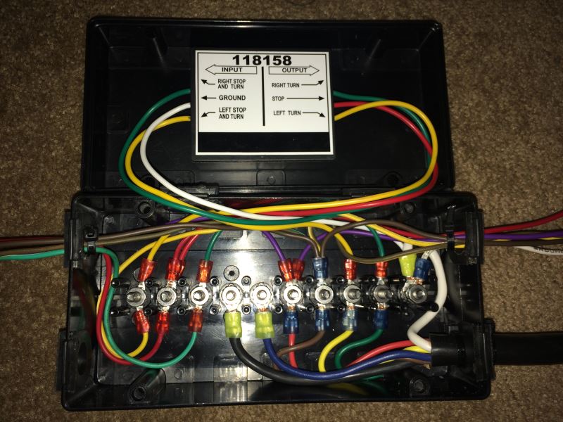 Pollak 10-Terminal Junction Box Pollak Accessories and ... trailer 7 pin plug wiring diagram 