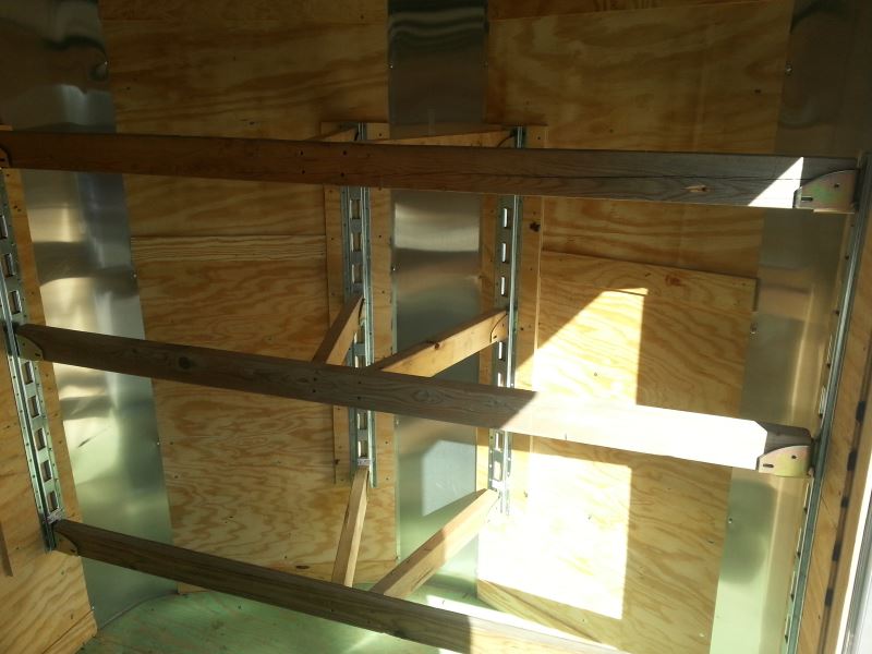 Compare E Track Wood Beam Vs Shelf Kit For Enclosed Etrailer Com