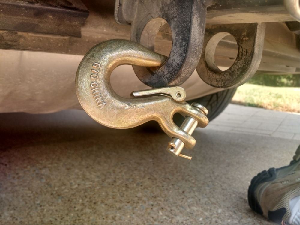 tow cable hooks Safety for Curt Safety Hook Latch Loaded with Spring
