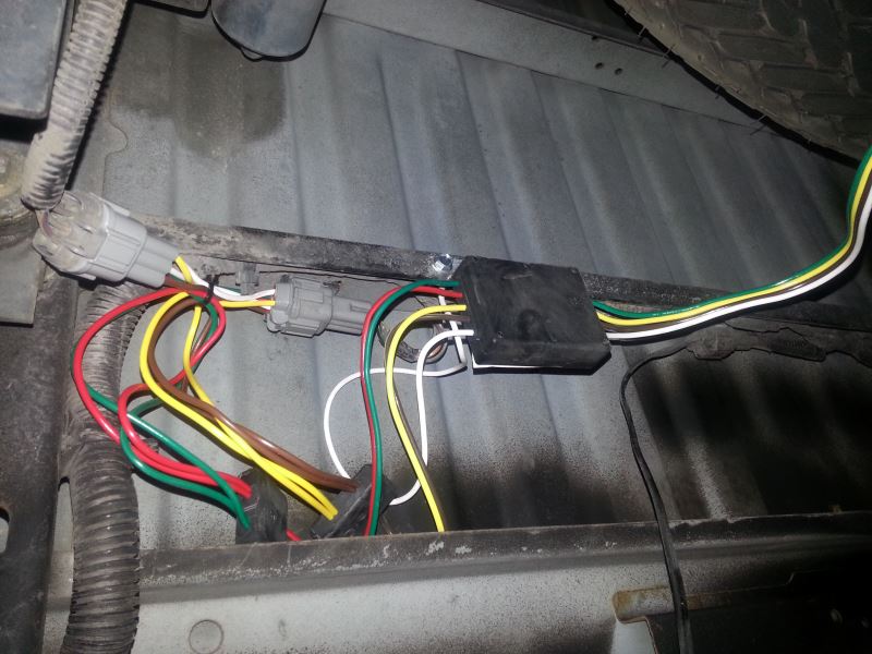 2002 Nissan Frontier Custom Fit Vehicle Wiring - Tekonsha