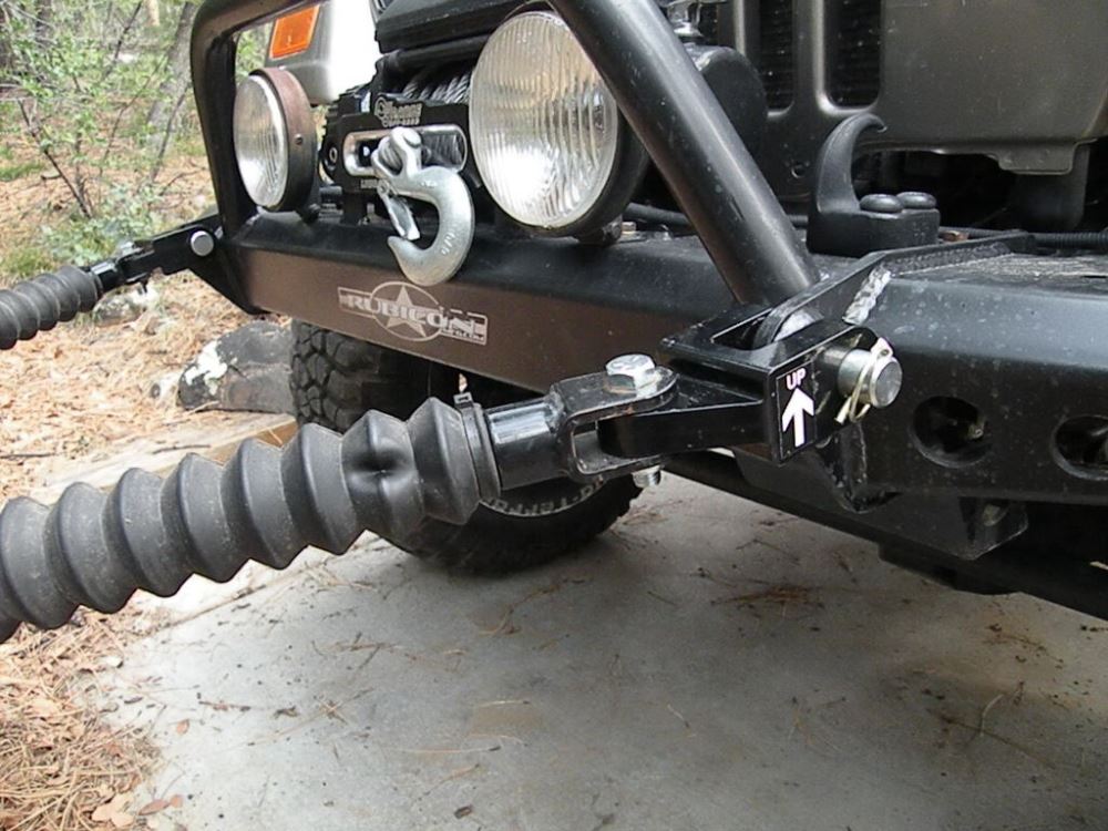 Adapter Lug for Off-Road Vehicle Bumpers to Blue Ox Towbar - 7/8" Pin