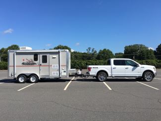Truck and Weight Distribution Hitch