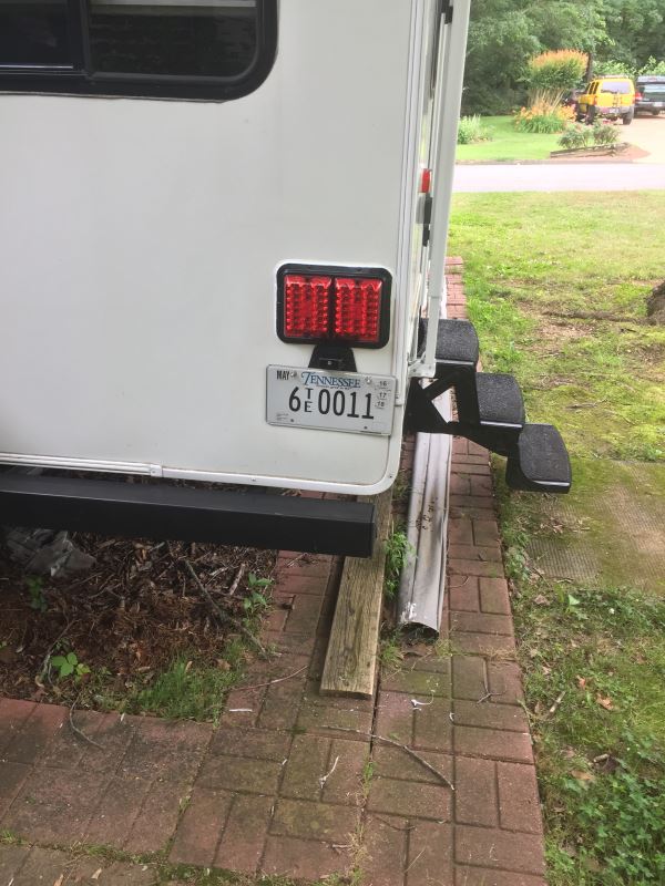 Led Trailer License Mounting Bracket 2