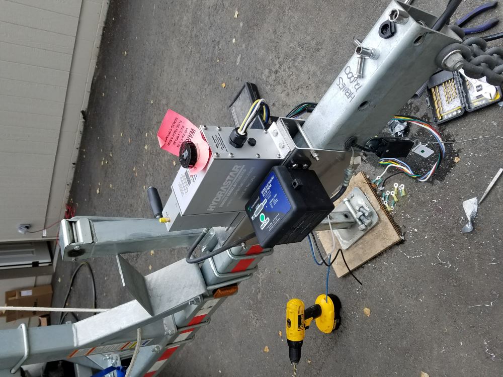 HydraStar Marine Electric Over Hydraulic Actuator w/ Breakaway and 7