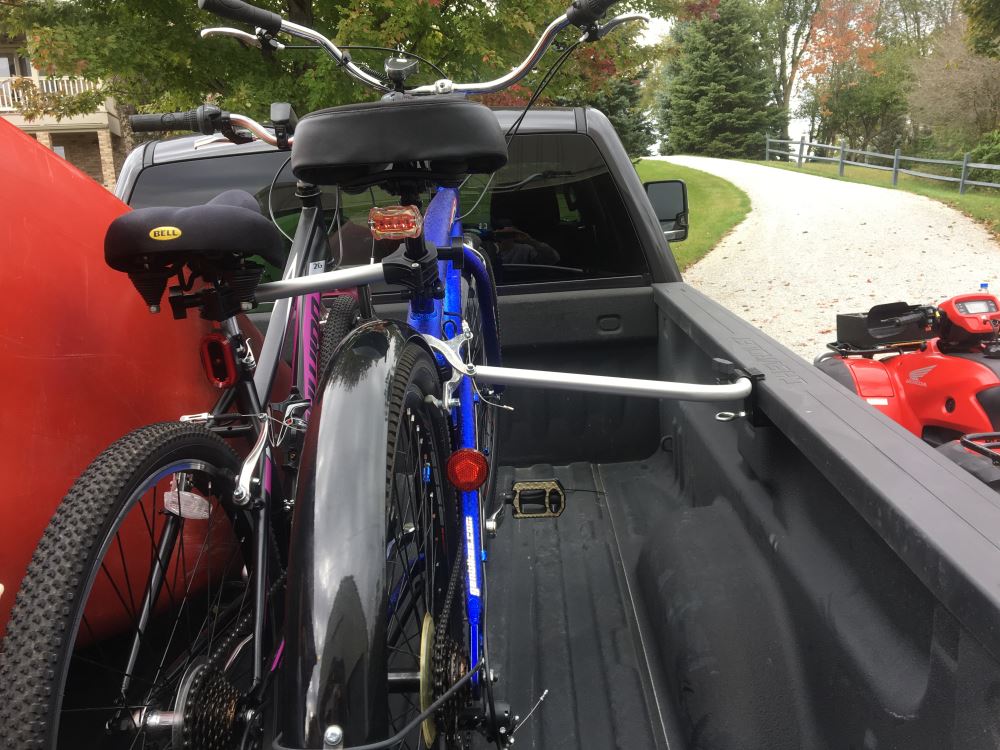 Topline 2 Bike Carrier Truck Bed Mounted Expandable Bike Rack Topline