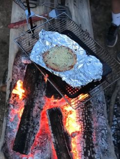 Cooking While Camping - Stromberg Carlson Stake and Grill
