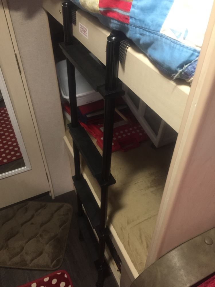 Stromberg Carlson Rv Bunk Ladder Aluminum Black 66 Tall Stromberg Carlson Rv Bunk Ladder Aluminum Black 66 Tall Ladders La 466b