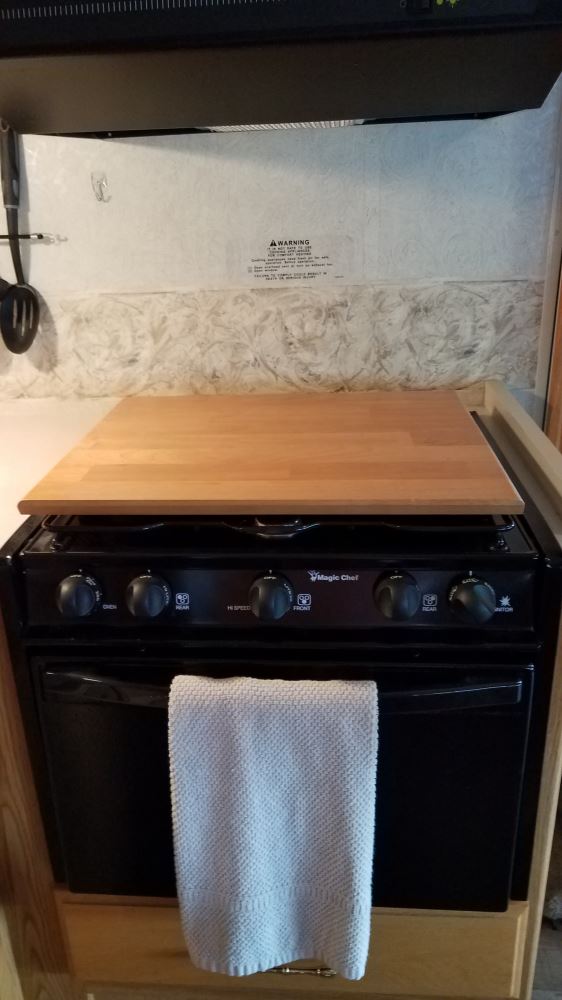 Auto Parts And Vehicles Stove Top Cover Wooden Counter Mat Travel
