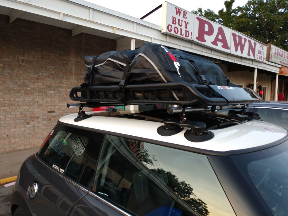 Seasucker Monkey Bars Roof Rack Vacuum Cup Mount Folding 48