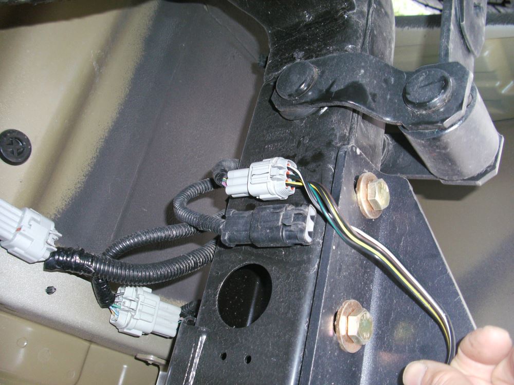 2013 Nissan Xterra Custom Fit Vehicle Wiring - Tekonsha