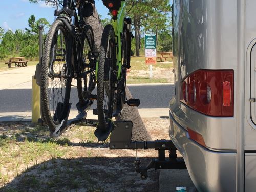 Bike Racks on RV