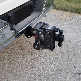 Gen-Y Torsion Drop Hitch with Stacked Receivers