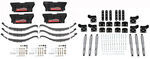 Roadmaster Comfort Ride Leaf Spring Suspension Kit w/ Shock Absorbers - Triple 6K Trailer Axles