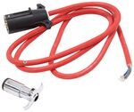 Roadmaster Extra-Long Tow Bar Power Cord - 7-Way to 6-Way - Straight - 90"