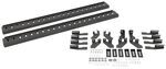 Romik ROF-T Running Boards w/ Custom Install Kit - 6" Wide - Black - Aluminum