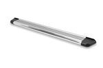 Romik RB2 Running Boards w/ Custom Install Kit - 6" Wide - Silver - Aluminum