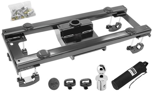 Fifth Wheel To Gooseneck Hitch >> Reese Elite Series Underbed Gooseneck Trailer Hitch w/ Rails and Installation Kit - 25,000 lbs ... Fifth Wheel To Gooseneck Hitch >> Reese Elite Series Underbed Gooseneck Trailer Hitch w/ Rails and Installation Kit - 25,000 lbs ...