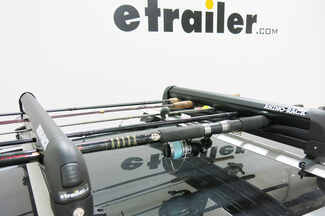 Rhino-Rack Fishing Rod Carrier - Locking - 5 Fishing Rods Rhino