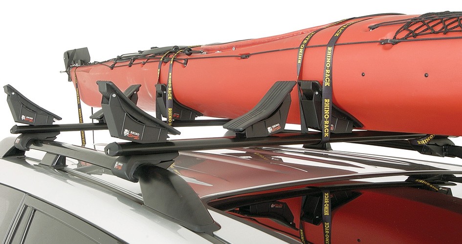 S400 Series SaddleStyle Kayak Carrier for RhinoRack Aero and Sportz Crossbars Rhino Rack